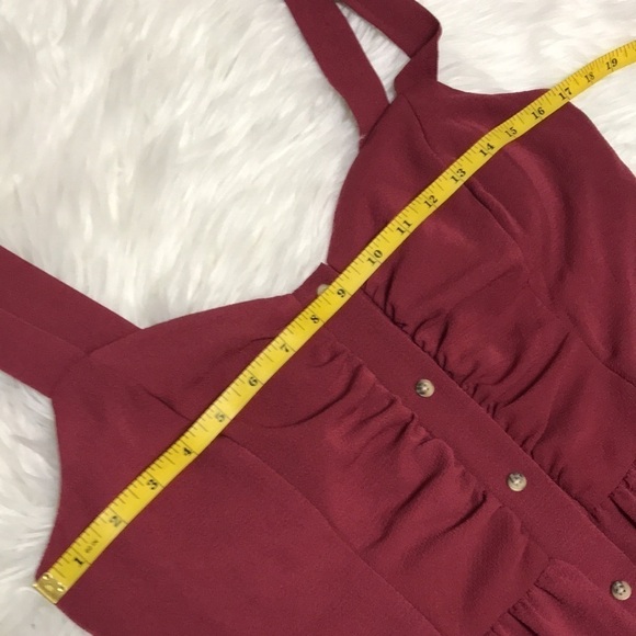 NWT Honey and Rosie Ruffled Tier Mini Dress Size Medium - Picture 5 of 14